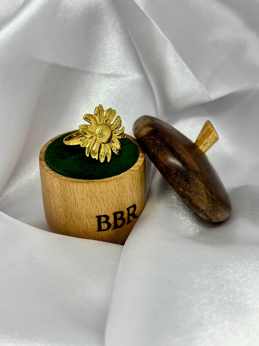 Bella Gold Flower Ring