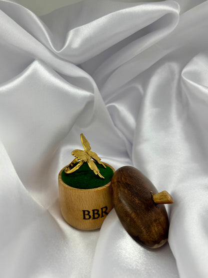 Bella Gold Butterfly Ring