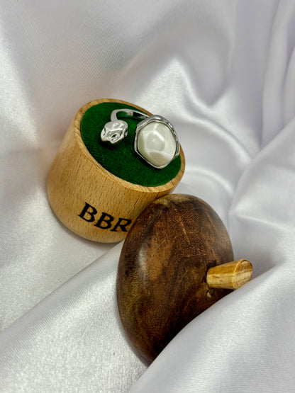 Dreamy Pearl Silver Ring