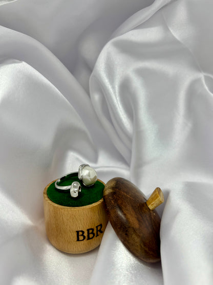 Dreamy Pearl Silver Ring