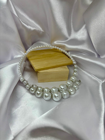 Queen Pearl Choker Set