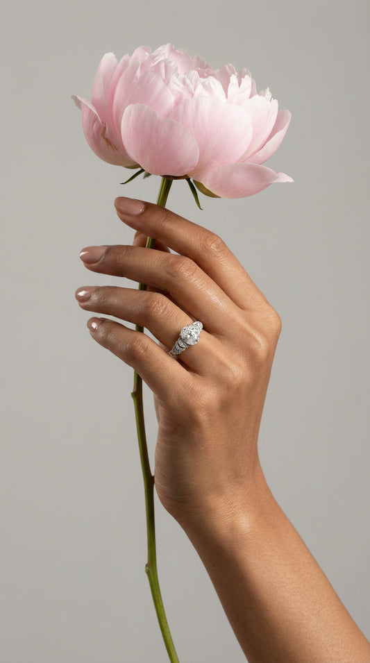 Bella Diamond Spiral Ring